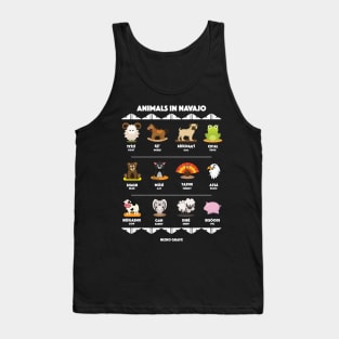 Animals in Navajo for Dark shirts Tank Top